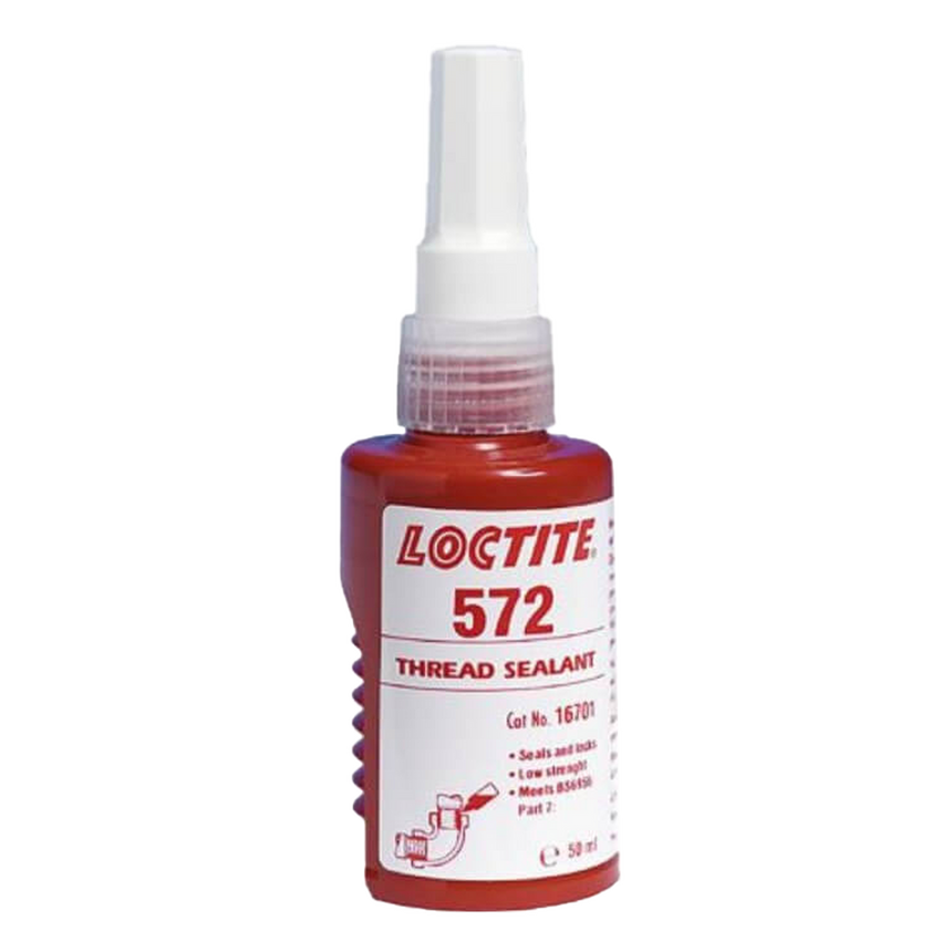 Loctite 572 - 50ml - Low Strength Slow Cure Pipe Seal