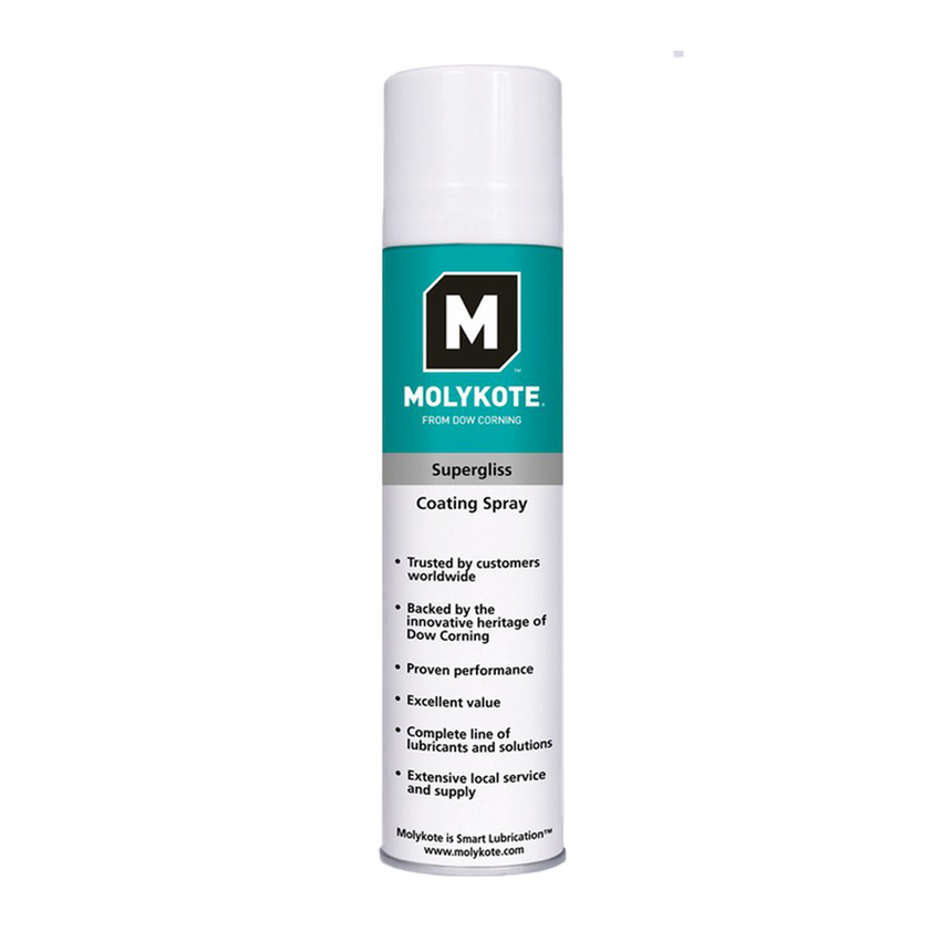 Molykote Supergliss - 400ml - Coating Spray (Aerosol)