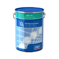 SKF LGEV 2 High Viscosity Bearing Grease With Solid Lubricants - 5Kg