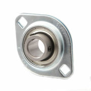SLFL15A - RHP Pressed Steel Flange Bearing Unit - 15mm Shaft Diameter