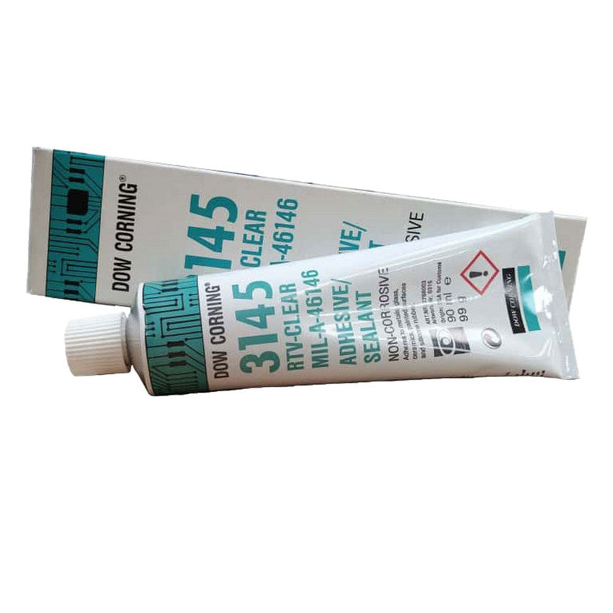 Dow Corning 3145 RTV Mil-A-46146 Adhesive Sealant Clear - 90ml