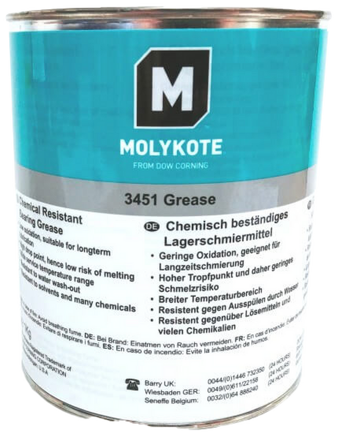 Molykote 3451 - 1kg - Fluoro Silicone Grease