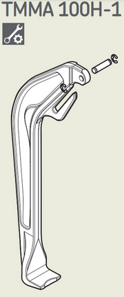 TMMA100H-1 - SKF Arm For TMMA 100H With Bolt Diagram
