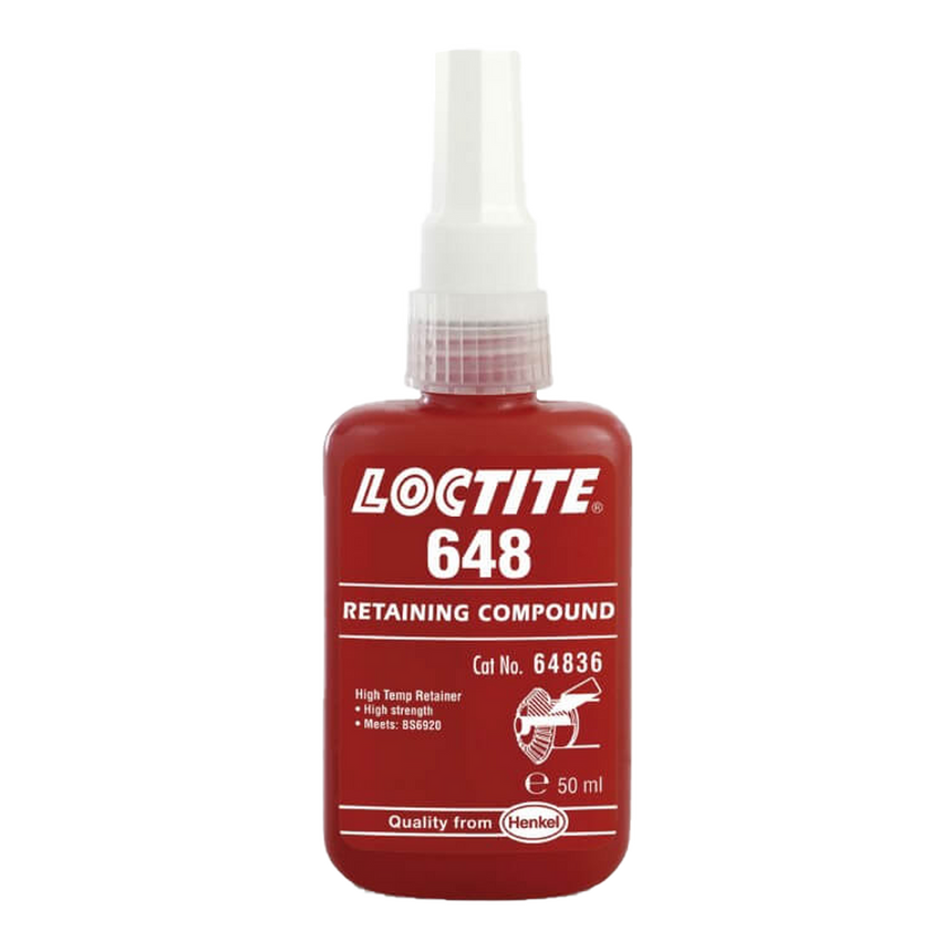 Loctite 648 - 50ml - High Temperature Retaining Compound