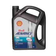Shell Advance 4T Ultra 10W-40 - 4L