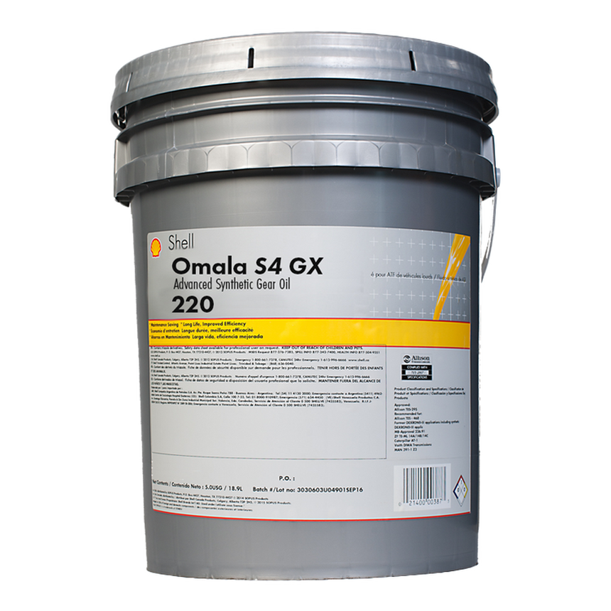 Shell Omala S4 GXV 220 - 20L