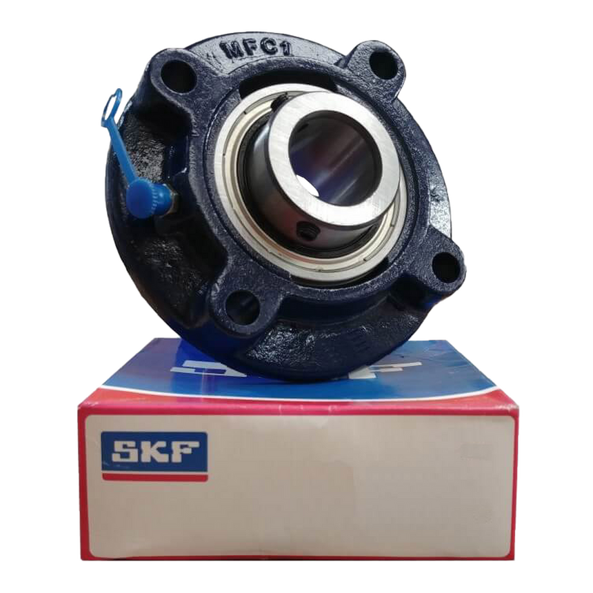 FYC55TF - SKF Flanged Y-Bearing Unit - Round Flange - 55 Bore