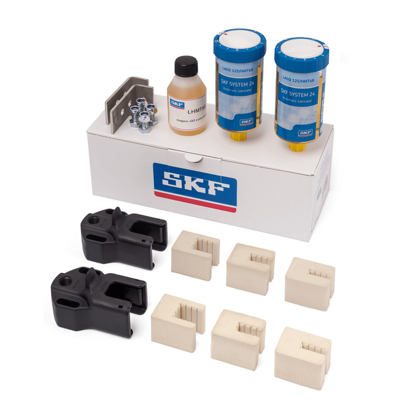 LAPB5-16/2K - SKF Elevator lubrication set for 5/9/16mm rail