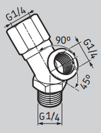 LAPM2 - SKF Automatic Lubricator Y-Connection Diagram