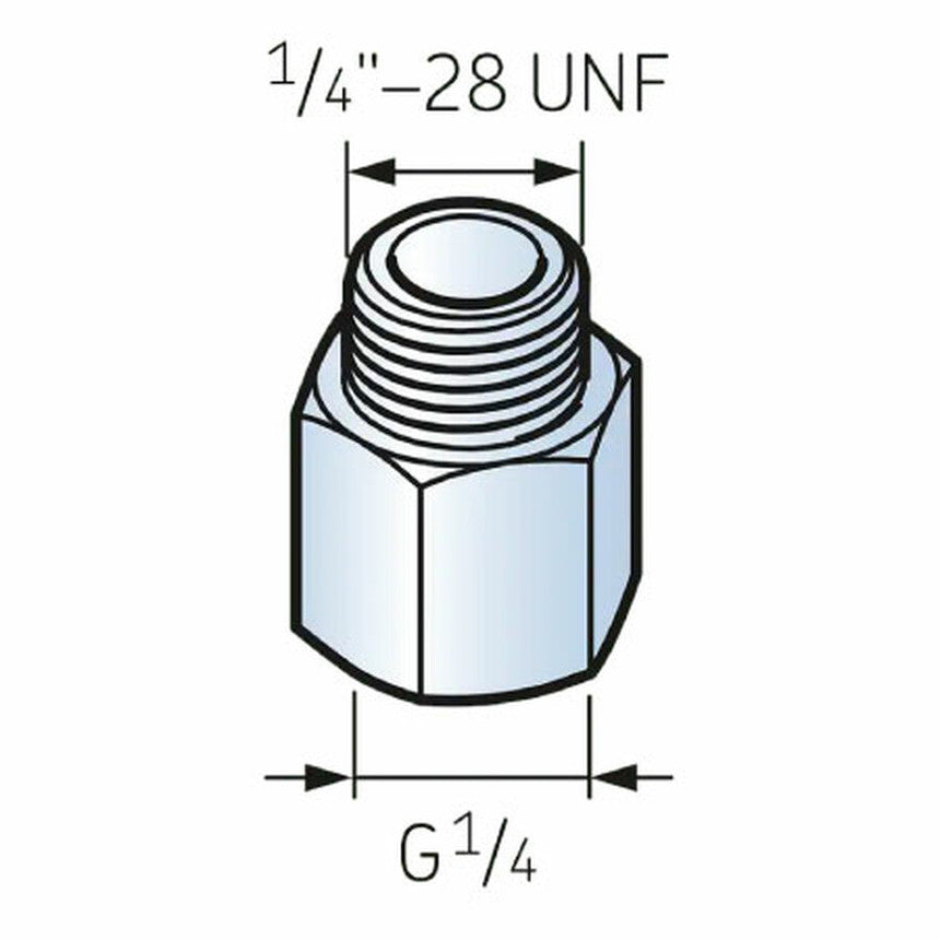 LAPN1/4UNF - SKF Automatic Lubricator Nipple 1/4" - 1/4"UNF