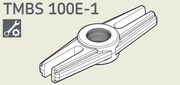TMBS100E-1 - SKF Beam For TMBS 100E And TMHC 110E Diagram