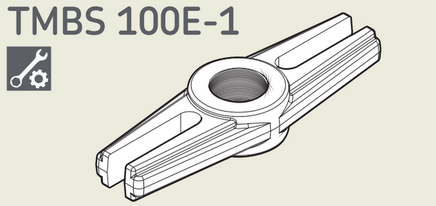TMBS100E-1 - SKF Beam For TMBS 100E And TMHC 110E Diagram
