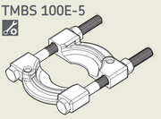 TMBS100E-5 - SKF Separator With Bolts And Nuts Diagram