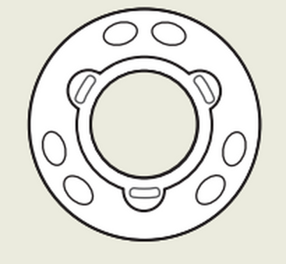 TMFT36B30-72 Size B30-72 TMFT36 Impact Ring Diagram
