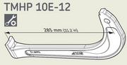 TMHP10E-12 - SKF Arm For TMHP 10E, 285 mm Long Diagram