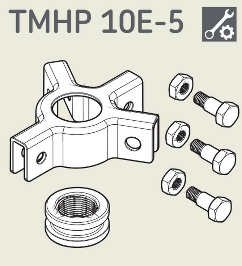 TMHP10E-5 - SKF For Arm Stand With Bolts And Nuts Diagram