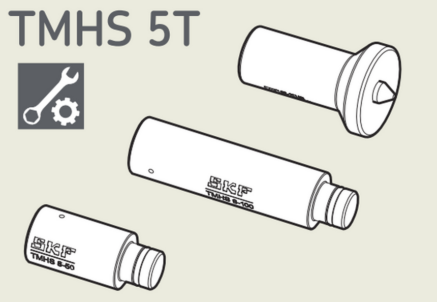 TMHS5T - SKF Extension Pieces & Nose Piece For TMHS 75 & 5E Diagram