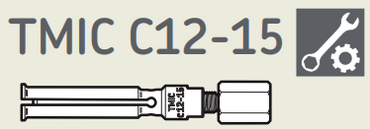 TMICC12-15 - SKF Extractor Tmic, Collet Size 12-15mm Diagram