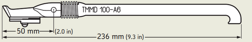 TMMD100-A6 - SKF Arm For TMMD 100, Size A6 Diagram