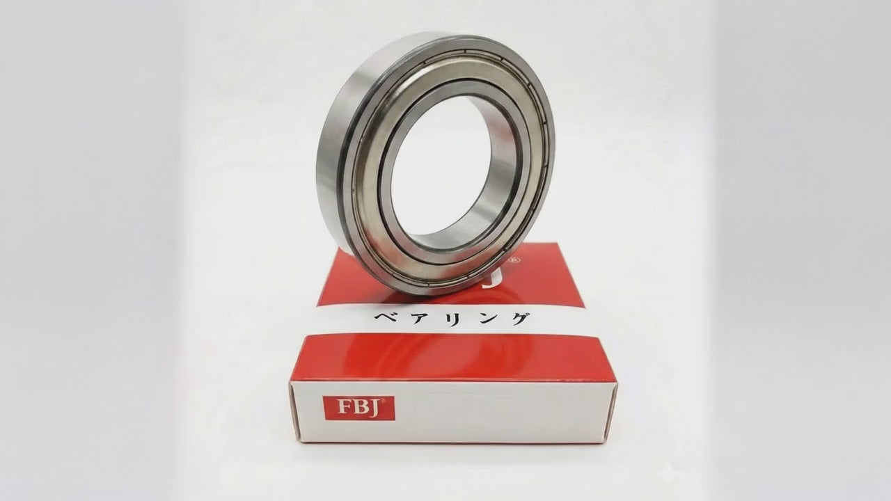 Load video: LJ7/8-ZZ - FBJ Deep Groove Bearing - 7/8x2x9/16